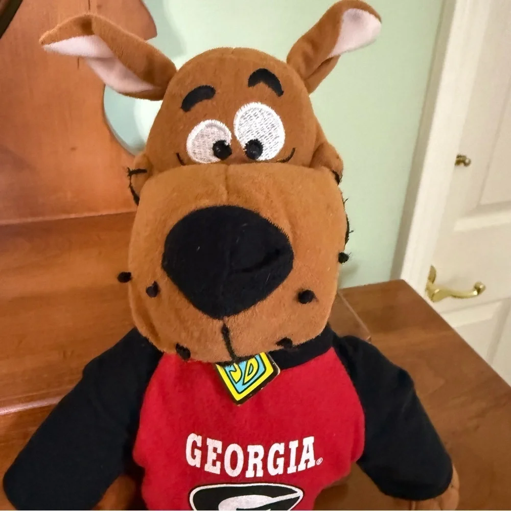 Scooby Doo Georgia Bulldogs Dog Plush‎ Toy - 17 inches